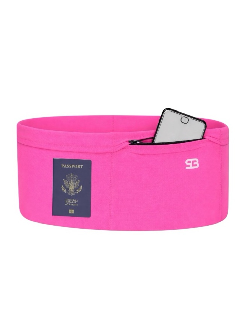 StashBandz Running and Travel Belt - Hot Pink (NWT)